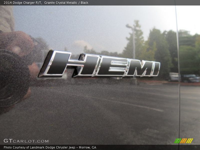 Granite Crystal Metallic / Black 2014 Dodge Charger R/T