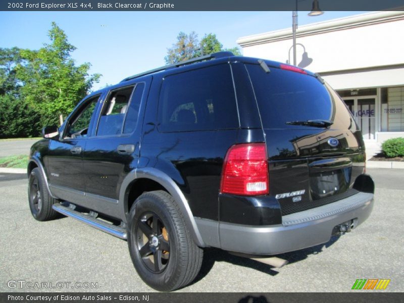 Black Clearcoat / Graphite 2002 Ford Explorer XLS 4x4