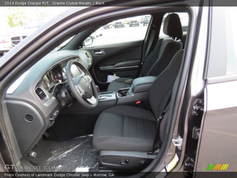 Granite Crystal Metallic / Black 2014 Dodge Charger R/T
