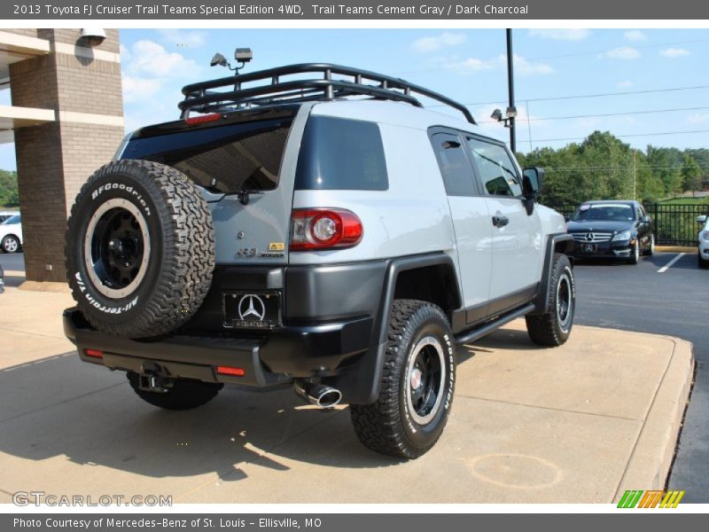 Trail Teams Cement Gray / Dark Charcoal 2013 Toyota FJ Cruiser Trail Teams Special Edition 4WD