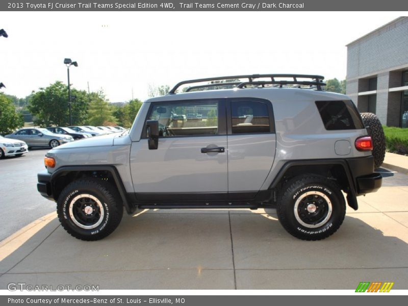 Trail Teams Cement Gray / Dark Charcoal 2013 Toyota FJ Cruiser Trail Teams Special Edition 4WD