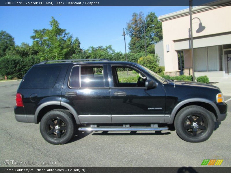 Black Clearcoat / Graphite 2002 Ford Explorer XLS 4x4