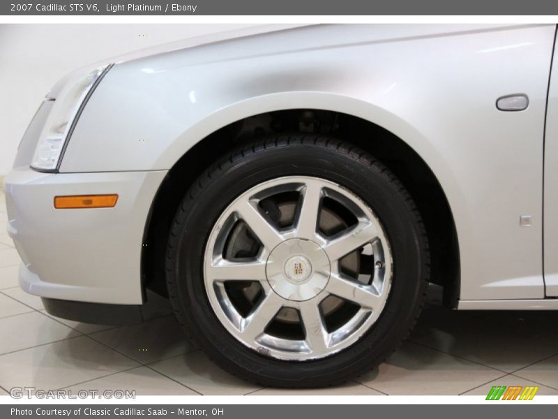 Light Platinum / Ebony 2007 Cadillac STS V6