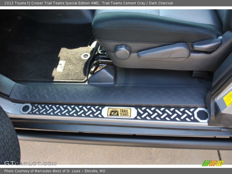 Trail Teams Cement Gray / Dark Charcoal 2013 Toyota FJ Cruiser Trail Teams Special Edition 4WD