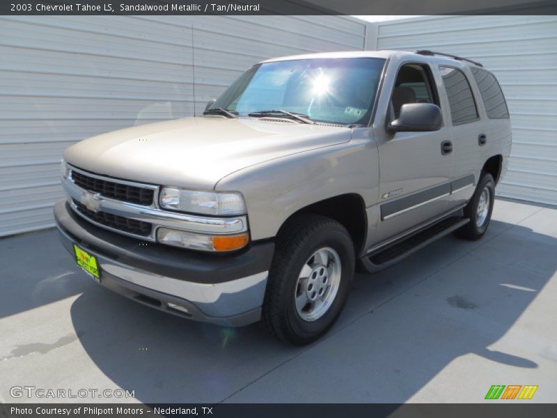Sandalwood Metallic / Tan/Neutral 2003 Chevrolet Tahoe LS