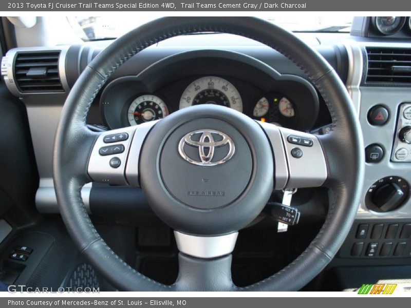 Trail Teams Cement Gray / Dark Charcoal 2013 Toyota FJ Cruiser Trail Teams Special Edition 4WD