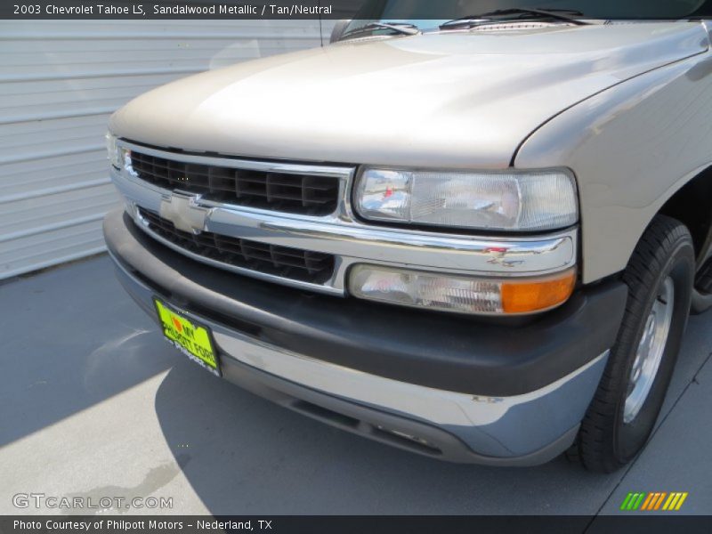 Sandalwood Metallic / Tan/Neutral 2003 Chevrolet Tahoe LS