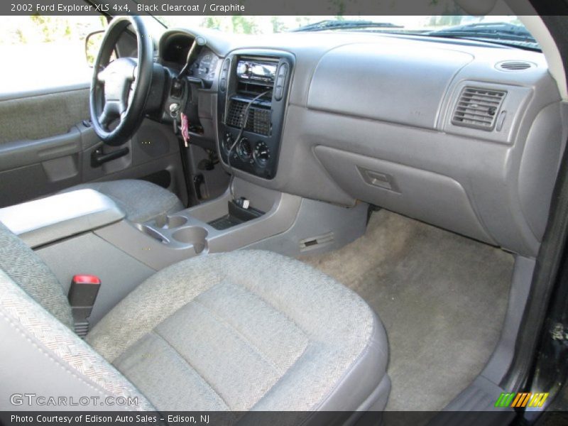 Black Clearcoat / Graphite 2002 Ford Explorer XLS 4x4