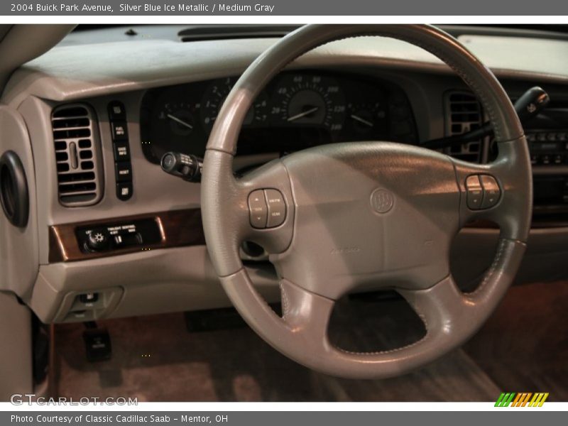 Silver Blue Ice Metallic / Medium Gray 2004 Buick Park Avenue