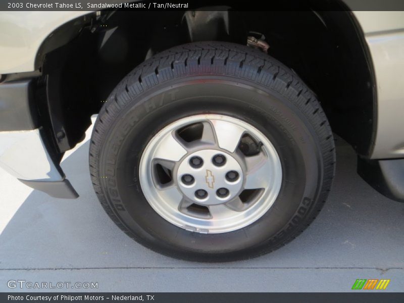 Sandalwood Metallic / Tan/Neutral 2003 Chevrolet Tahoe LS