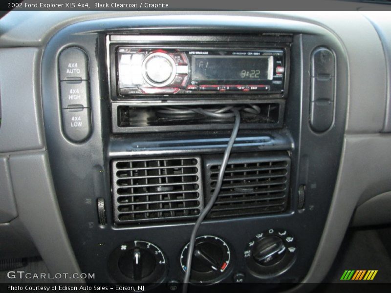 Black Clearcoat / Graphite 2002 Ford Explorer XLS 4x4