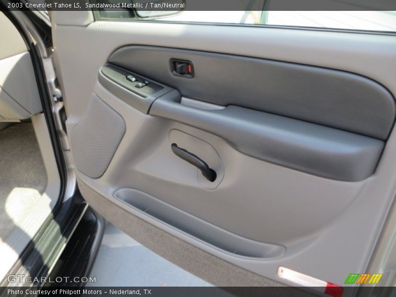Sandalwood Metallic / Tan/Neutral 2003 Chevrolet Tahoe LS