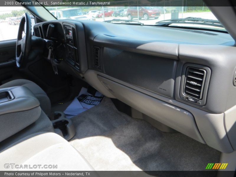 Sandalwood Metallic / Tan/Neutral 2003 Chevrolet Tahoe LS