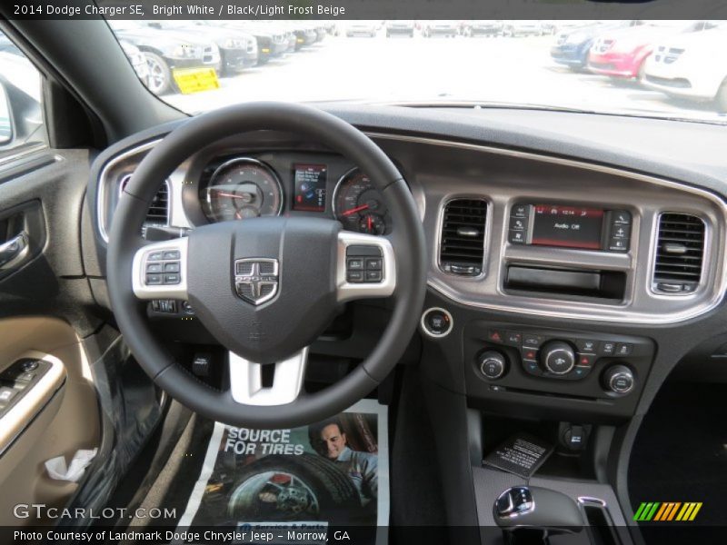 Dashboard of 2014 Charger SE