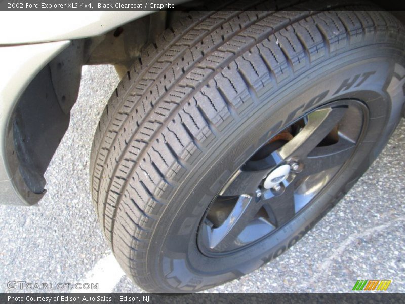 Black Clearcoat / Graphite 2002 Ford Explorer XLS 4x4