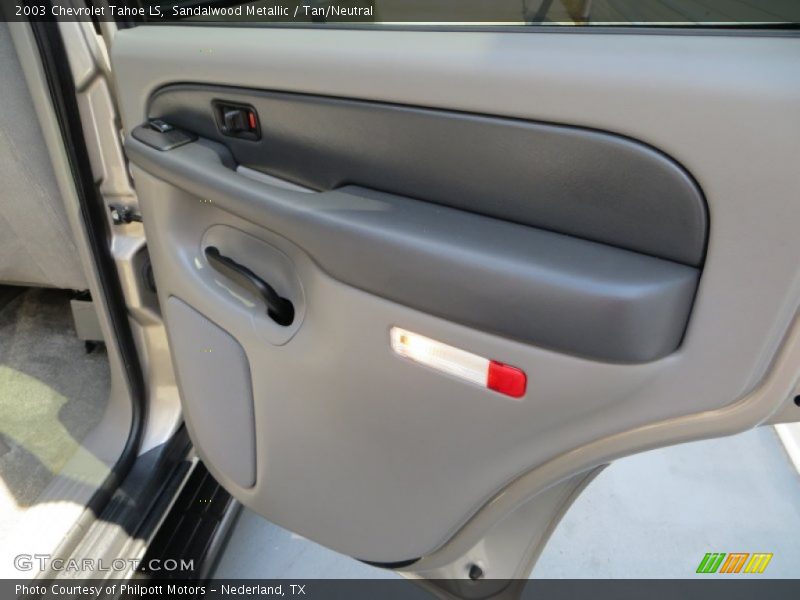 Sandalwood Metallic / Tan/Neutral 2003 Chevrolet Tahoe LS