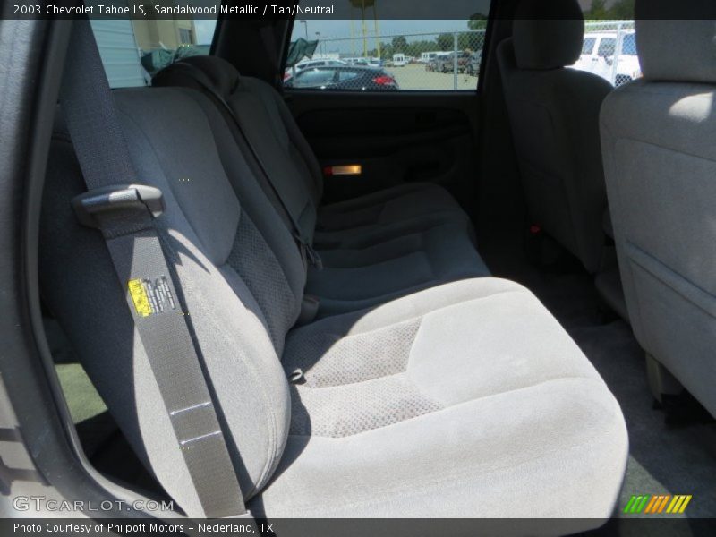 Sandalwood Metallic / Tan/Neutral 2003 Chevrolet Tahoe LS