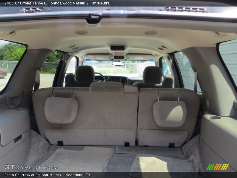 Sandalwood Metallic / Tan/Neutral 2003 Chevrolet Tahoe LS