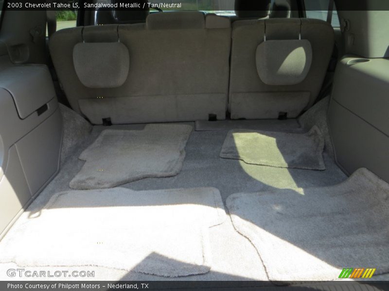Sandalwood Metallic / Tan/Neutral 2003 Chevrolet Tahoe LS