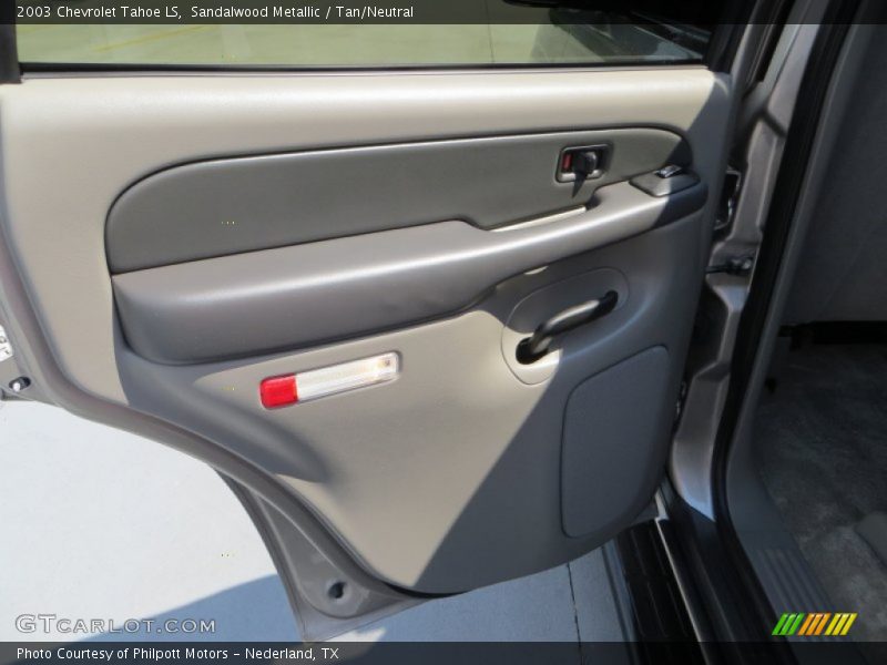 Sandalwood Metallic / Tan/Neutral 2003 Chevrolet Tahoe LS