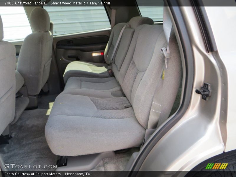 Sandalwood Metallic / Tan/Neutral 2003 Chevrolet Tahoe LS