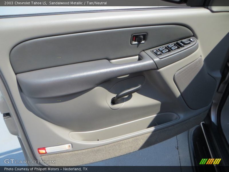 Sandalwood Metallic / Tan/Neutral 2003 Chevrolet Tahoe LS