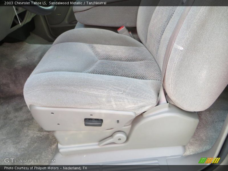 Sandalwood Metallic / Tan/Neutral 2003 Chevrolet Tahoe LS