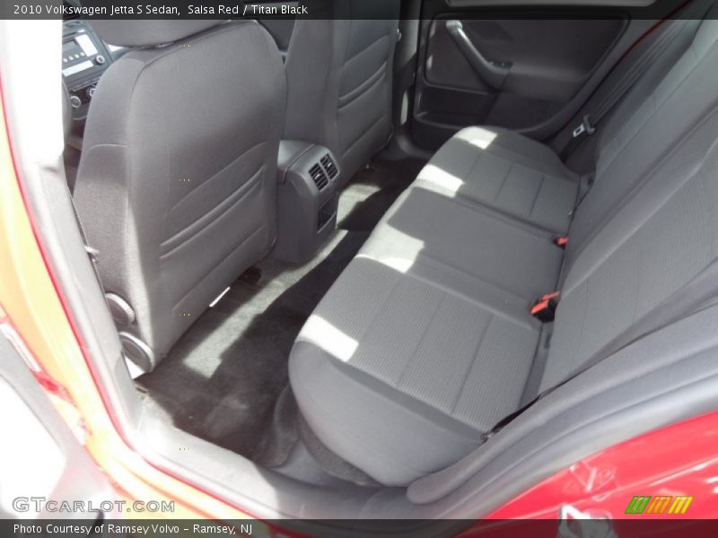 Salsa Red / Titan Black 2010 Volkswagen Jetta S Sedan