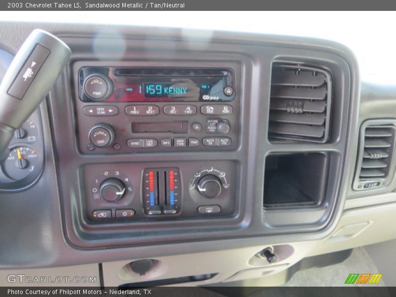 Sandalwood Metallic / Tan/Neutral 2003 Chevrolet Tahoe LS