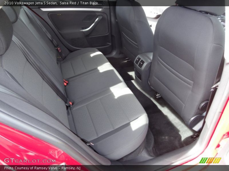 Salsa Red / Titan Black 2010 Volkswagen Jetta S Sedan
