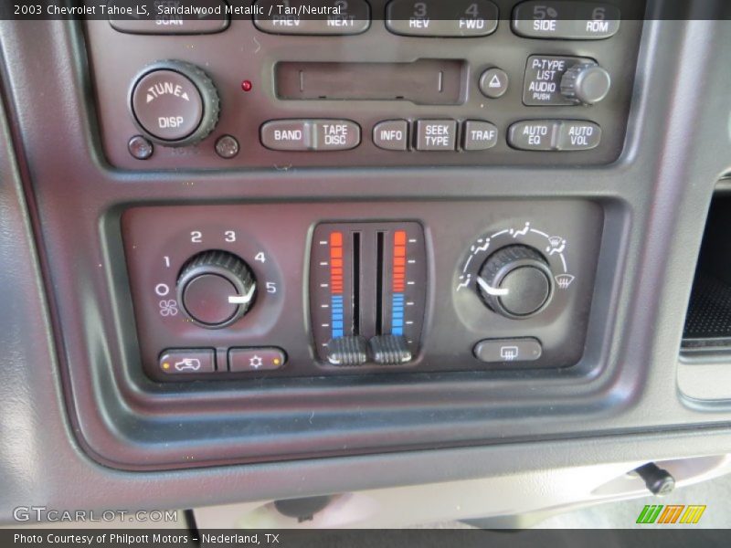Sandalwood Metallic / Tan/Neutral 2003 Chevrolet Tahoe LS