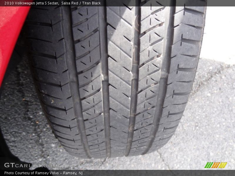 Salsa Red / Titan Black 2010 Volkswagen Jetta S Sedan