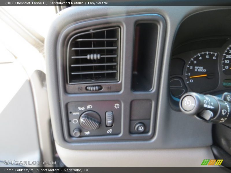 Sandalwood Metallic / Tan/Neutral 2003 Chevrolet Tahoe LS