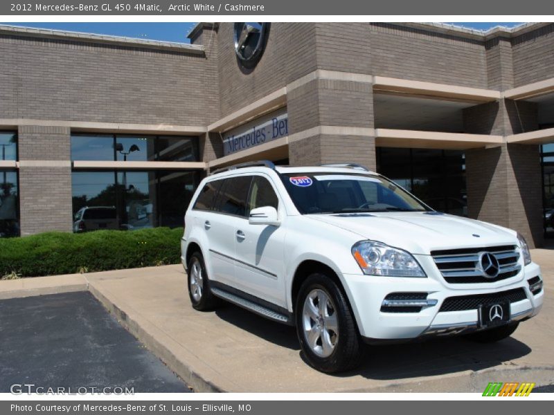 Arctic White / Cashmere 2012 Mercedes-Benz GL 450 4Matic