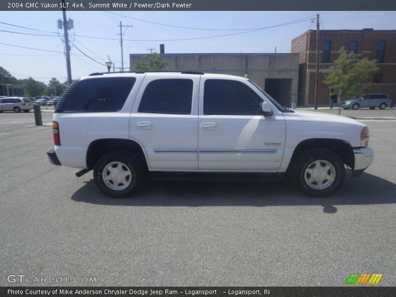 Summit White / Pewter/Dark Pewter 2004 GMC Yukon SLT 4x4