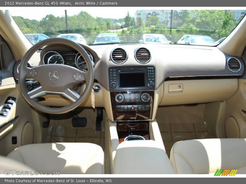Arctic White / Cashmere 2012 Mercedes-Benz GL 450 4Matic