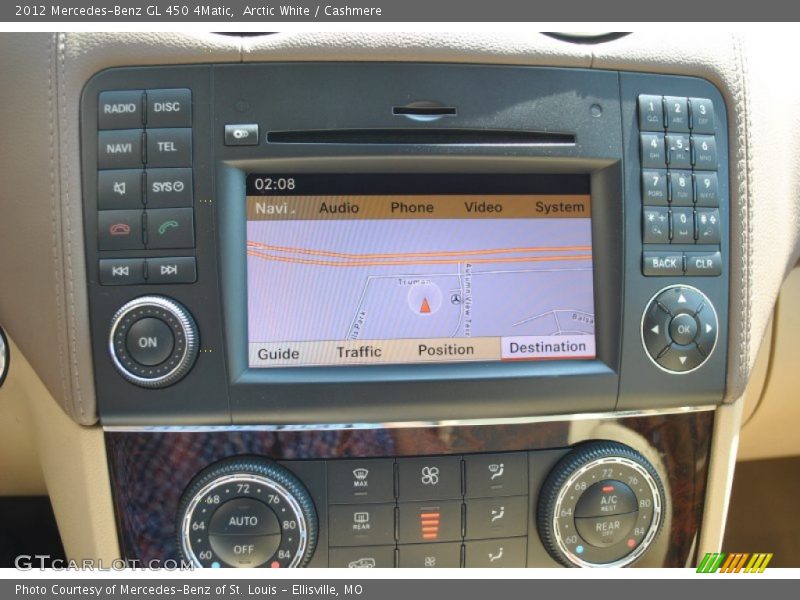 Arctic White / Cashmere 2012 Mercedes-Benz GL 450 4Matic