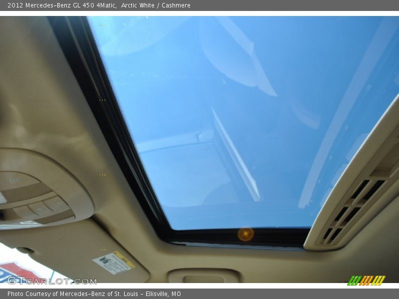Arctic White / Cashmere 2012 Mercedes-Benz GL 450 4Matic