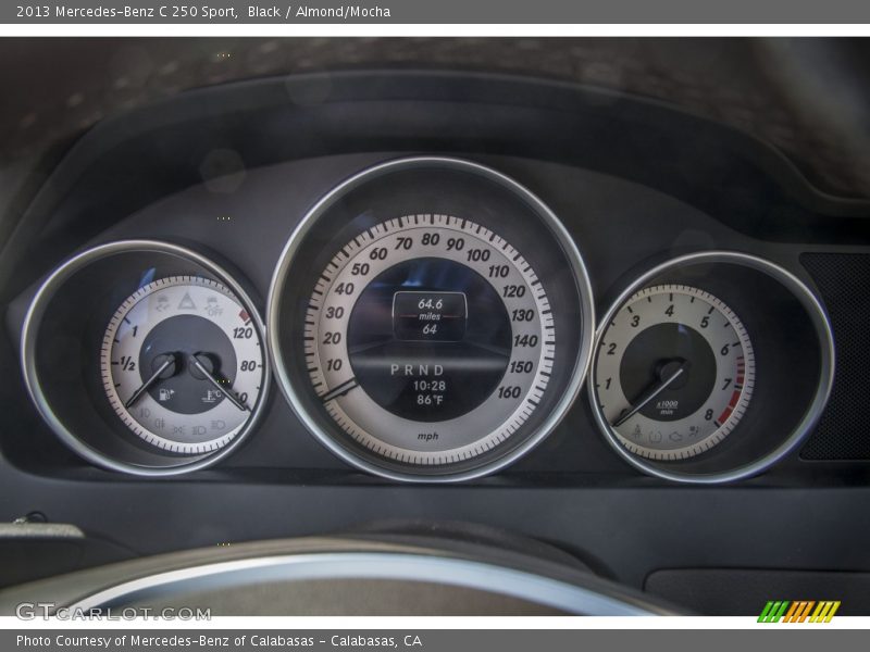 Black / Almond/Mocha 2013 Mercedes-Benz C 250 Sport