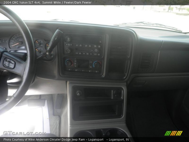Summit White / Pewter/Dark Pewter 2004 GMC Yukon SLT 4x4