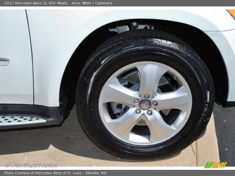 Arctic White / Cashmere 2012 Mercedes-Benz GL 450 4Matic