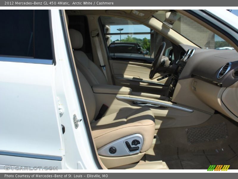 Arctic White / Cashmere 2012 Mercedes-Benz GL 450 4Matic
