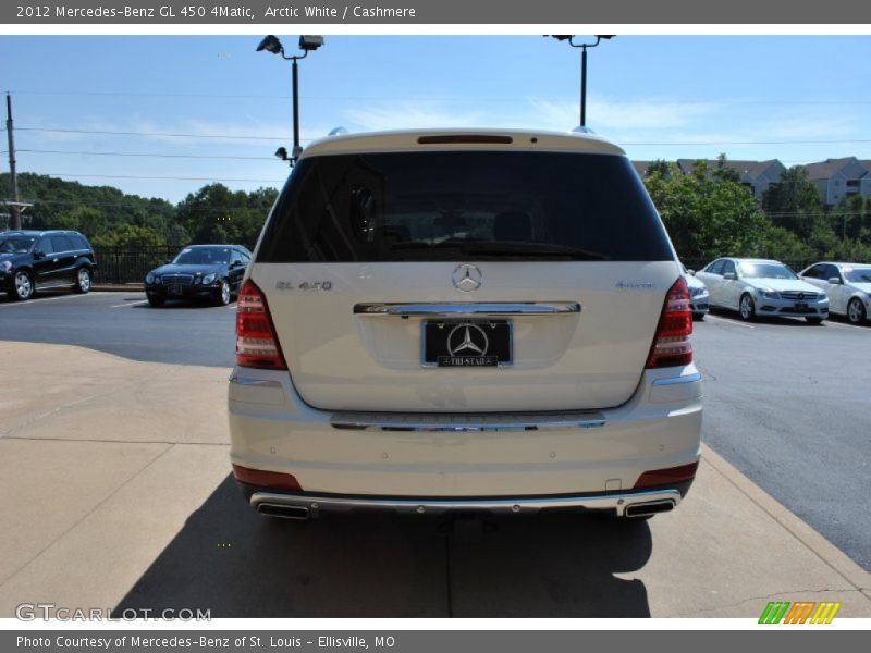 Arctic White / Cashmere 2012 Mercedes-Benz GL 450 4Matic