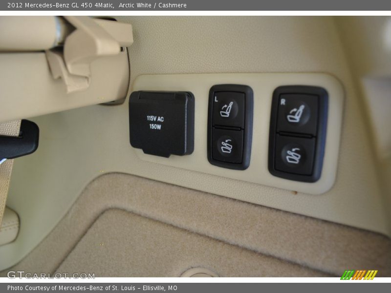 Arctic White / Cashmere 2012 Mercedes-Benz GL 450 4Matic