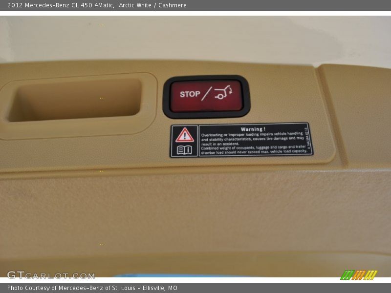 Arctic White / Cashmere 2012 Mercedes-Benz GL 450 4Matic