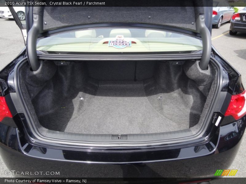 Crystal Black Pearl / Parchment 2010 Acura TSX Sedan