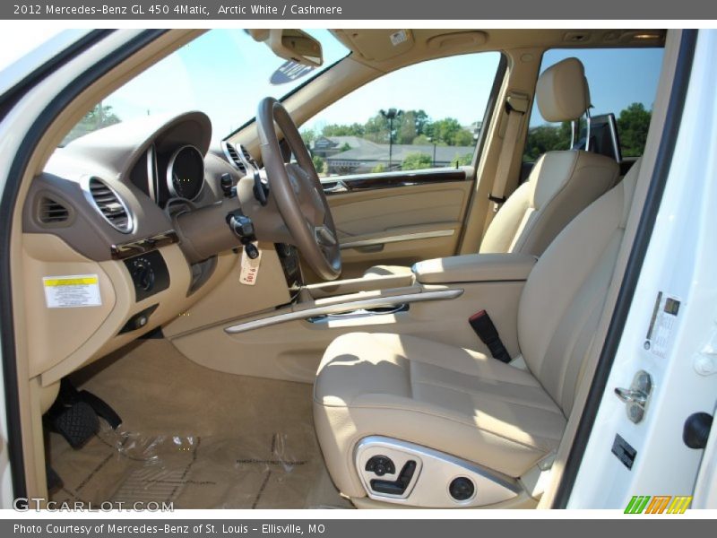 Arctic White / Cashmere 2012 Mercedes-Benz GL 450 4Matic