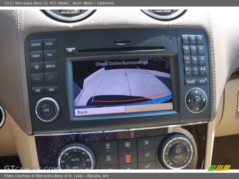 Arctic White / Cashmere 2012 Mercedes-Benz GL 450 4Matic