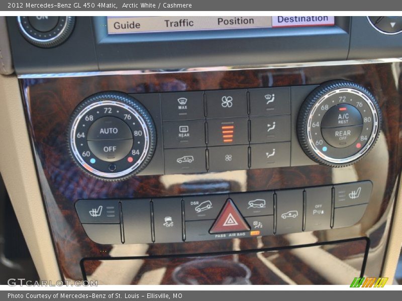 Arctic White / Cashmere 2012 Mercedes-Benz GL 450 4Matic