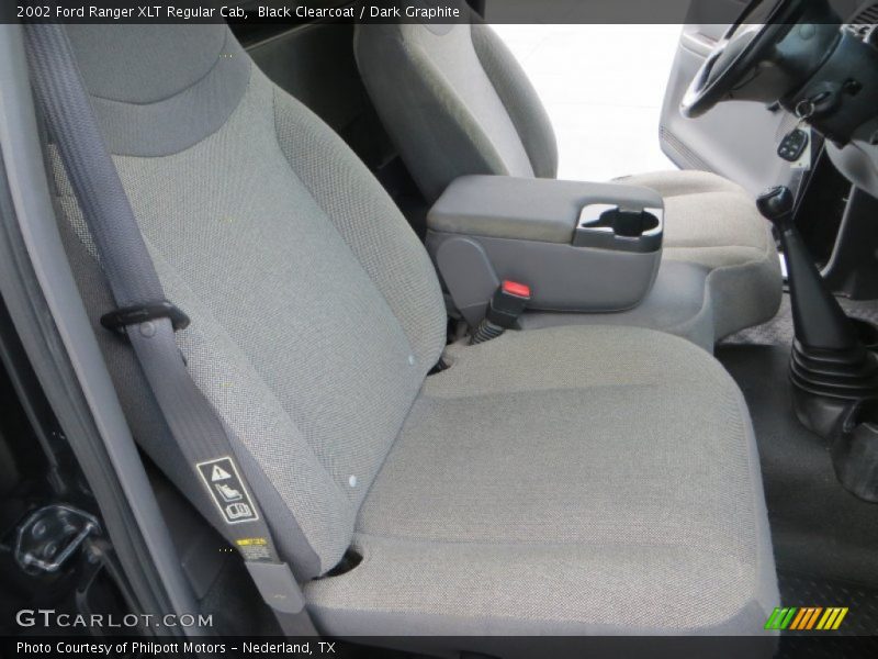 Black Clearcoat / Dark Graphite 2002 Ford Ranger XLT Regular Cab